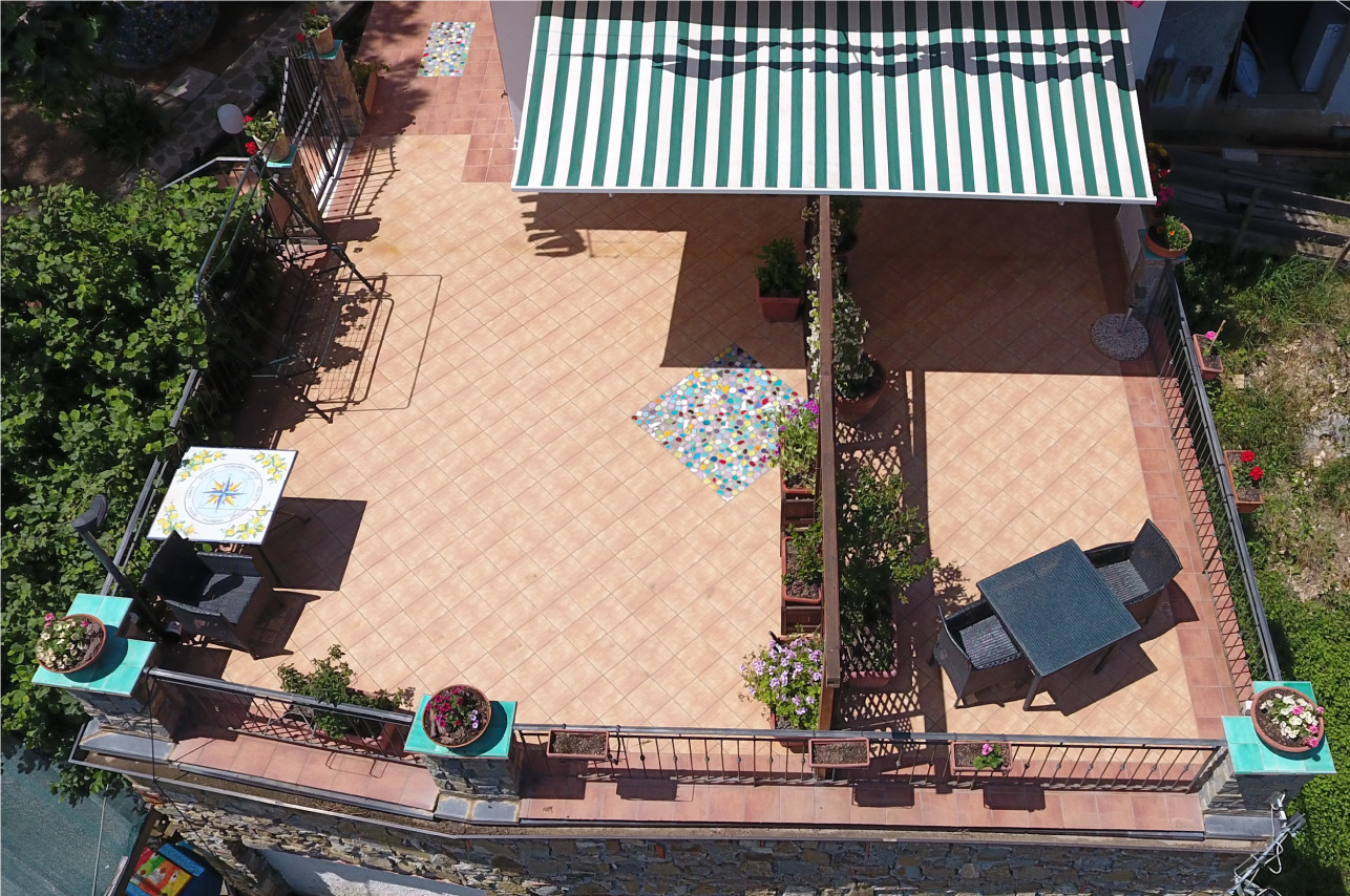 Terrazzo panoramico vista mare - Casa Vacanze Xenia Cilento