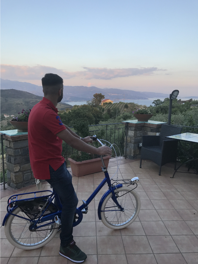 Vista mare panoramica dal terrazzo - vacanze Cilento Pioppi Acciaroli